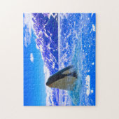 Canadian Orca Whales. Legpuzzel (Verticaal)