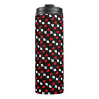 CANADIAN Patriot Red en White Maple op BLACK