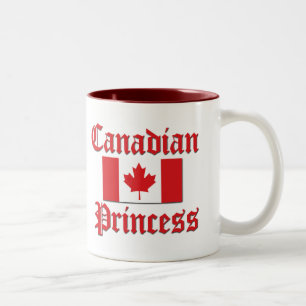 Canadian Princess Tweekleurige Koffiemok