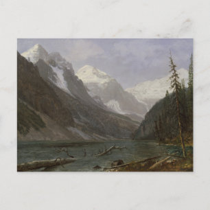 Canadian Rockies Lake Louise   Albert Bierstadt Briefkaart