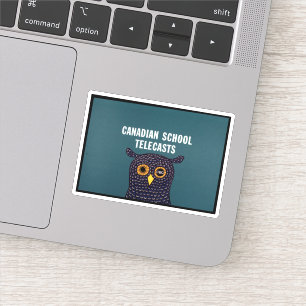 Canadian School Telecasts Sticker
