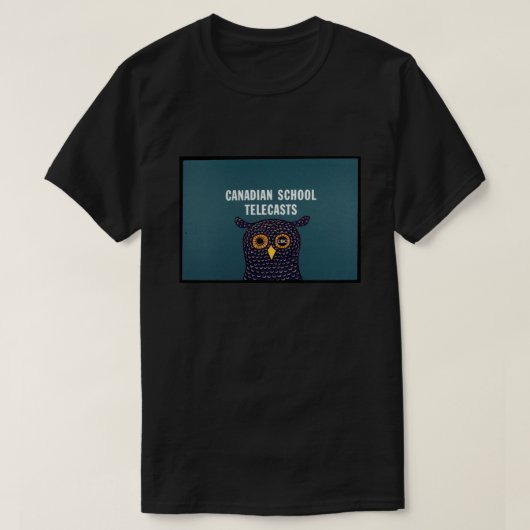 Canadian School Telecasts T-shirt (Design voorkant)