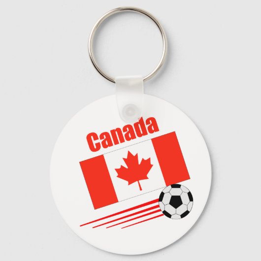 Canadian Soccer Team Sleutelhanger (Voorkant)