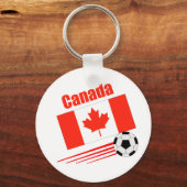 Canadian Soccer Team Sleutelhanger (Voorkant)