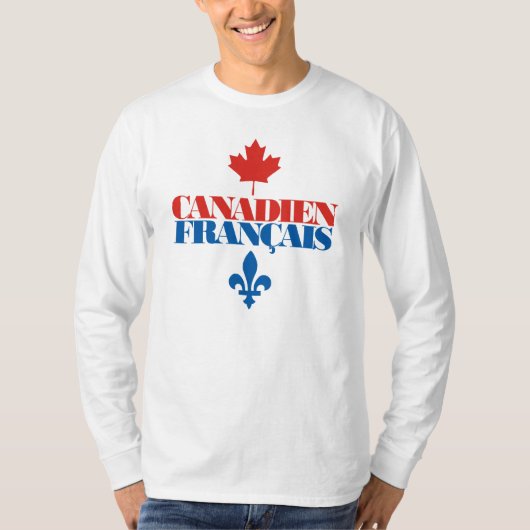 Canadien Français 3 T-shirt (Devant)