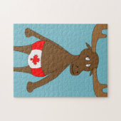 Canadien, hein ? Puzzle d'orignaux (Horizontal)