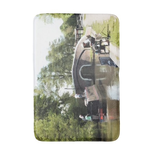 CANAL BOATS BADMAT (Voorkant Verticaal)