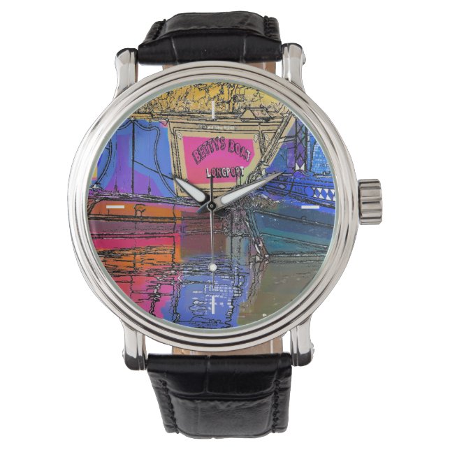 CANAL BOATS HORLOGE (Voorkant)