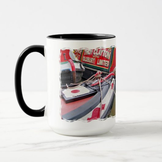 CANAL BOATS UK MUG (Gauche)