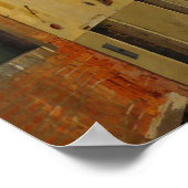 Canal caché à Venise - Poster (Coin)