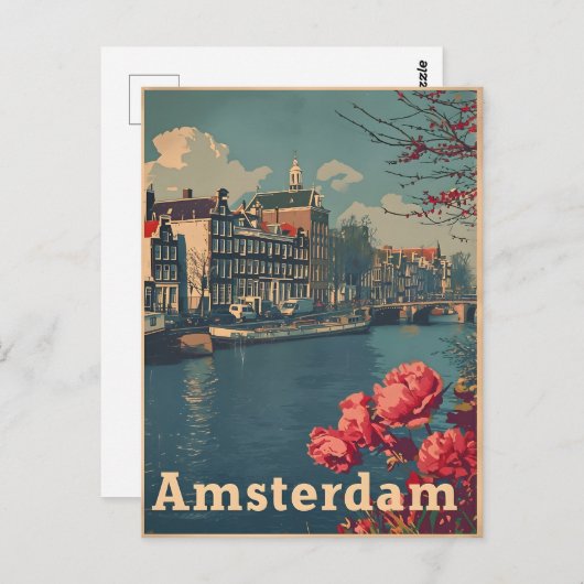 Canal Charm:  Briefkaart (Voorkant / Achterkant)