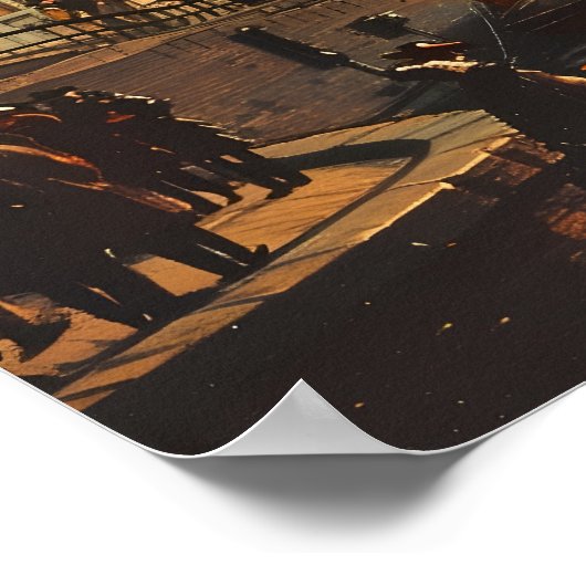 Canal Charm: Briefkaart Poster (Hoek)