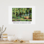 Canal de Bourgogne Imprimer ou poster (Cuisine)