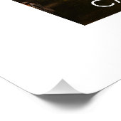 Canal du Middags - Frankrijk - illustraties Perfect Poster (Hoek)