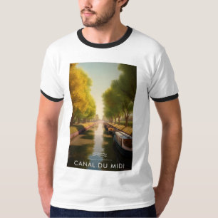 Canal du Middags - Frankrijk - illustraties T-shirt