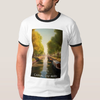 Canal du Middags - Frankrijk - illustraties T-shirt