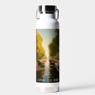 Canal du Middags - Frankrijk - illustraties Waterfles