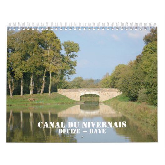 Canal du Nivernais 2016 Kalender (Hoes)