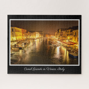 Canal Grande at Night, Venetië, Italië Puzzle Legpuzzel