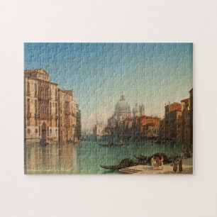 Canal Grande Venice Vintage Painting Travel Art Legpuzzel