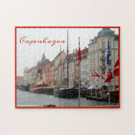 Canal Kopenhagen (Nyhavn) Legpuzzel