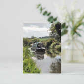 CANAL NARROWBOAT BRIEFKAART (Staand voorkant)