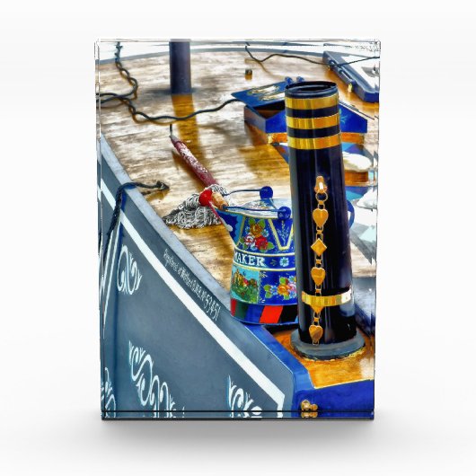 CANAL NARROWBOAT FOTOBLOKKEN (Voorkant)