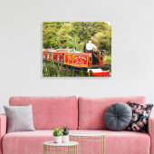 CANAL NARROWBOATS CANVAS AFDRUK (Insitu (Woonkamer))