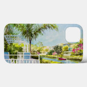 Canal Patio Case-Mate iPhone Case (Achterkant (horizontaal))