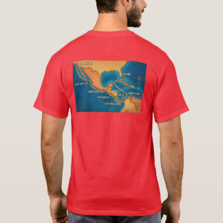 Canal Route Map T-shirt