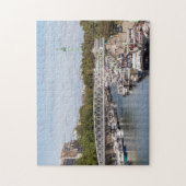 Canal Saint Martin - Parijs, Frankrijk Legpuzzel (Verticaal)