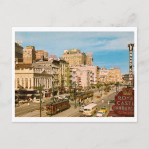 Canal St., New Orleans LA  Briefkaart