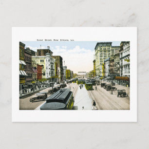 Canal Street, New Orleans, Louisiana Briefkaart