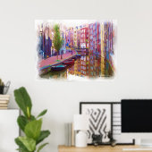 Canal Street Poster (Thuiskantoor)