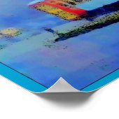 Canal Streetcar, slib in de mist Poster (Hoek)