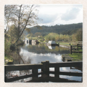 Canal Themed onderzetter Glazen Onderzetter