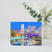 Canal Walk - Indianapolis, Indiana Briefkaart (Staand voorkant)