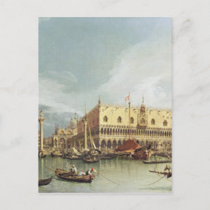 Canaletto - De Molo, Venetië Briefkaart
