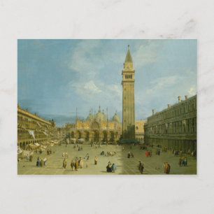 Canaletto Piazza San Marco Briefkaart