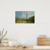 Canaletto | Piazza San Marco Poster (Keuken)