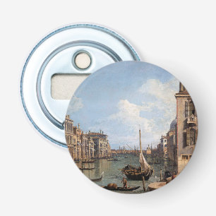 Canaletto Uitzicht van het Grote Kanaal Button Flesopener