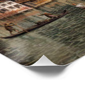 Canaletto Uitzicht van het Grote Kanaal Perfect Poster (Hoek)