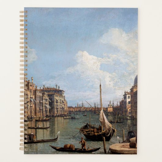 Canaletto Uitzicht van het Grote Kanaal Planner (Voorkant)