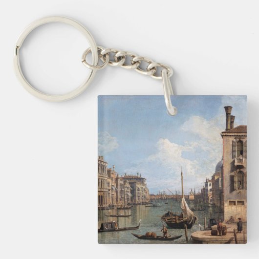 Canaletto Uitzicht van het Grote Kanaal Sleutelhanger (voorkant)