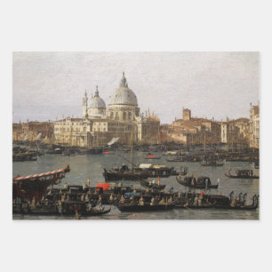 Canaletto Venice, de San Marco Basin Wrapping Pp Inpakpapier Vel