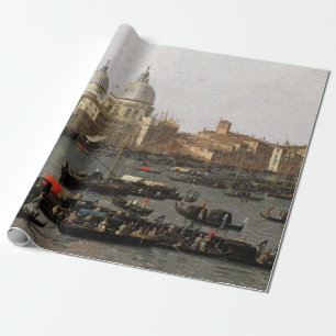 Canaletto Venice, het San Marco Basin Cadeaupapier