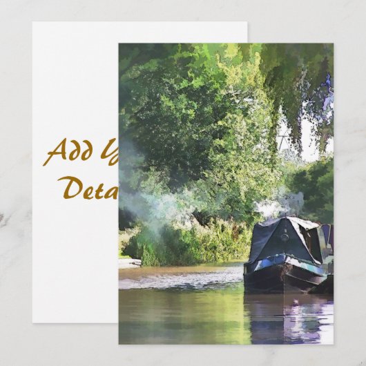 CANALS-uitnodiging (Voorkant / Achterkant)