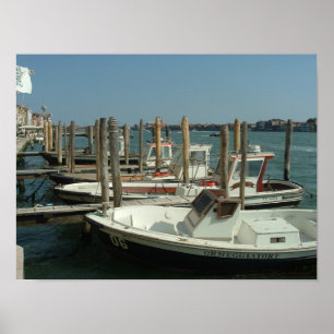 Canals Venice Italië Poster