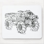 CanAm Outlander XMR 2013 Muismat (Voorkant)