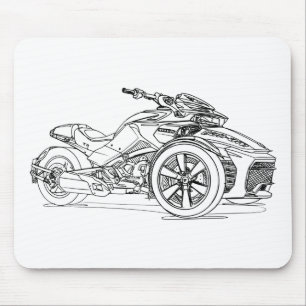 CanAm Spyder F3S 2017 Muismat